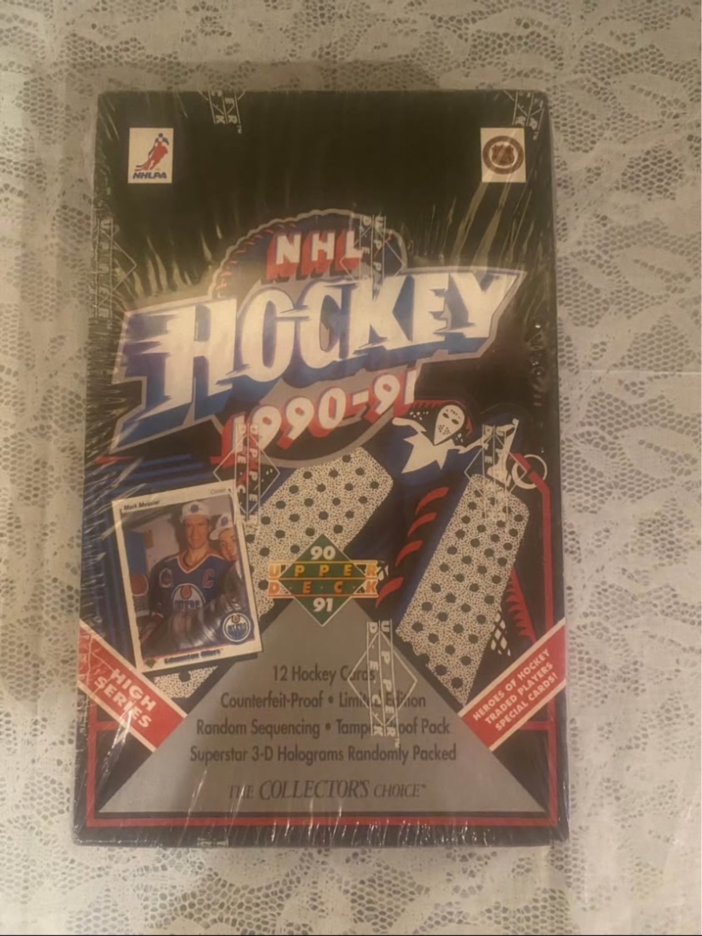 New Sealed Upper Deck NHL Hockey ‘90-‘91 High Series Card box